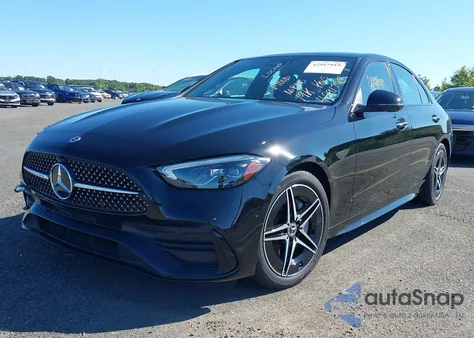 2023 Mercedes-Benz C 300 4Matic из США, поврежденный, VIN W1KAF4HB9PR127003